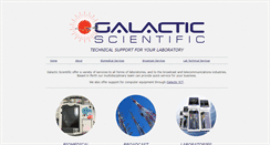 Desktop Screenshot of galacticscientific.com