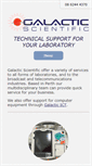 Mobile Screenshot of galacticscientific.com